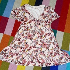 Altard State Floral Dress with Cutout! Womens Size M